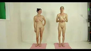 nude yoga instructor