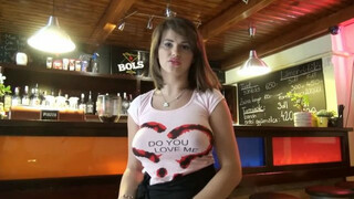 Romanian Waitress Shows Off – Inside Europe E2