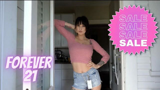 Forever 21 Try On Haul! There was a HUGE sale!
