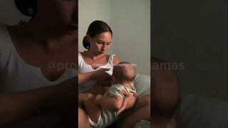 How to latch nursing baby