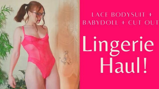 Lingerie Try On Haul: Valentine’s Day Edition!