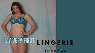 My First Lingerie Try-On Haul