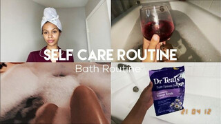 MY SELF CARE ROUTINE 2021| FEMININE HYGEINE BATH ROUTINE