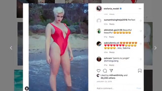 6. Stefania Ferrario – Sexy Bodysuit Haul (Uncensored)