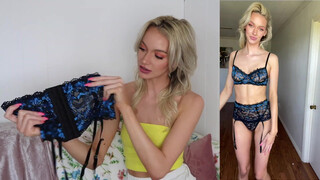 5. LACE AND SILK LINGERIE TRY ON HAUL (BIRTHDAY EDITION!) | ITSKRYSTAL