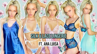 LACE AND SILK LINGERIE TRY ON HAUL (BIRTHDAY EDITION!) | ITSKRYSTAL