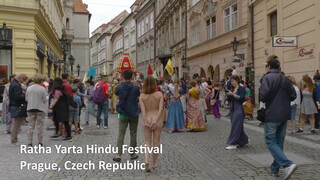1. Ratha Yarta Hindu Festival in Prague, Czech Republic