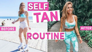 MY SELF TANNING ROUTINE | Best Sunless Bronzed Tan EVER!