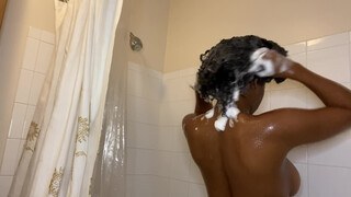 6. Shower with Me | African Hairwash Routine 2021 | Spa Haus Naturally | Jimi Meaux Co.