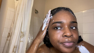 9. Shower with Me | African Hairwash Routine 2021 | Spa Haus Naturally | Jimi Meaux Co.