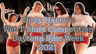 Dirty Harry’s Wet T-shirt Competition Daytona Beach Bike Week 2021 March 9th