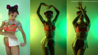 9. Savage X Fenty Valentines Day Self Photoshoot behind the scenes | Linking Hearts Set | Patreon Model