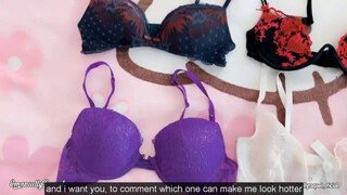 Bra try on uncensored ft Emaneully Raquel