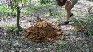 3. Primitive technology: Build a clay kitchen, Fishing, Cooking with clay – Solo Overnight Bushcraft