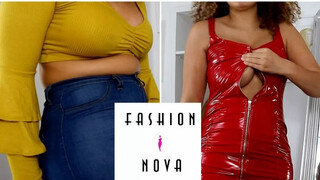 FASHION NOVA TRY ON | CHUBBY BELLY, BUM AND BUST