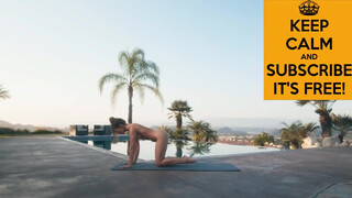 7. Hot & Sweaty Naked’ Power Yoga for a healthy life #2 فوائد اليوغا الصباحية لصحة جيدة