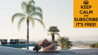 9. Hot & Sweaty Naked’ Power Yoga for a healthy life #2 فوائد اليوغا الصباحية لصحة جيدة