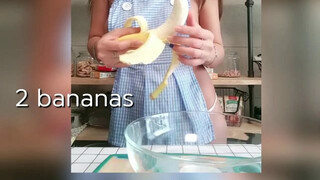 Blueberry banana pancake | Easy Banana Pancake for Breakfast