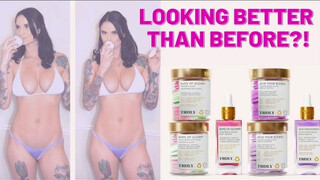 How I Bounced Back SUPER fast after pregnancy ft. Truly Beauty Booty & Boobies Bundle-Demo
