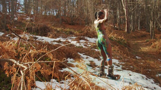 9. S4:E7 Abstract Art Action Body Painting ‘Untitled No.37’ Snow • GD Films • BMPCC 4K Feb 2020