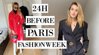 24 Hrs Before Paris Fashion Week | What I Eat, Skincare, My Makeup, & Fashion I Pack | Sanne Vloet