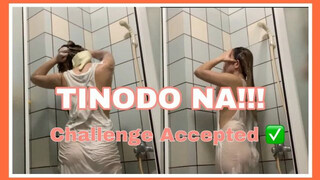 SHOWER TIME ???? “challenge accepted” | ERIKA RAMOS