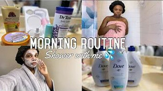 MORNING ROUTINE 2021 | SHOWER WITH ME | YANNIE RASHUNAE
