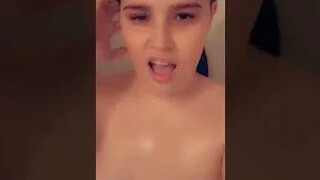 Nude women bathing boobs viral video