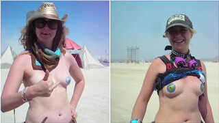 9. TOPLESS PASTIE LADIES (Burning Man Festival) “GOOD COMPANY”   Black Rock City, Nevada, USA  “2013”
