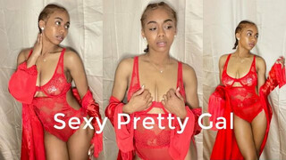 Sexy Pretty Gal lingerie try on haul | Zoe Everlasting
