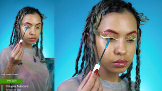 4. Photoshoot BEHIND THE SCENES Blue Vanilla | Alternative Photoshoot Makeup Tutorial | Patreon Model