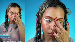5. Photoshoot BEHIND THE SCENES Blue Vanilla | Alternative Photoshoot Makeup Tutorial | Patreon Model