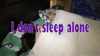 1. I don’t sleep alone ???? (Megan and me)