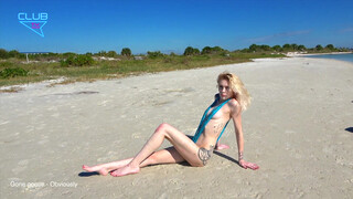 5. Hot Tropix G String Slingshot  Bikini Models Cherri B and PaisleyRoseLuvin at The Beach  4k