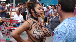 5. TIMES SQUARE BODY PAINTING