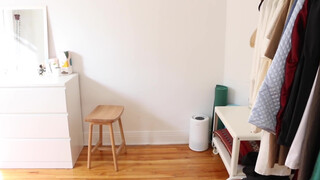 10. APARTMENT MAKEOVER a multifunctional relaxing small space for two 600sqft room tour ft. a lamp DIY