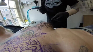 5. Getting boobs tattooed,  Video