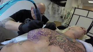 7. Getting boobs tattooed,  Video
