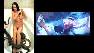 7. -Naked Snake Bathtub Photoshoot (Warning-Nudity) B.T.S.