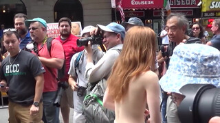 2. Topless Parade in New York Part I on Sunday August 23, 2015