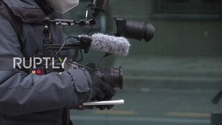 10. Germany: Topless Femen activists protest in front of federal ministry *EXPLICIT CONTENT*