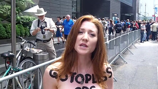 4. Rachel Jessee discusses GOTOPLESS DAY PRIDE PARADE NYC