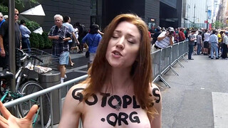 5. Rachel Jessee discusses GOTOPLESS DAY PRIDE PARADE NYC