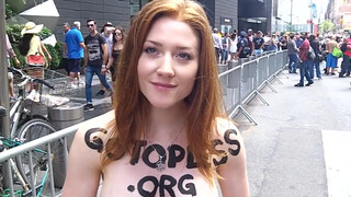 8. Rachel Jessee discusses GOTOPLESS DAY PRIDE PARADE NYC