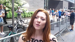 3. Rachel Jessee discusses GOTOPLESS DAY PRIDE PARADE NYC