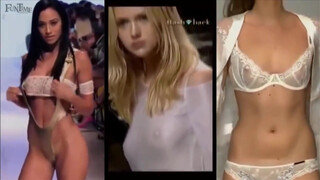 10. See through LINGERIE  TRY ON HAUL SLOW MO SHOTS