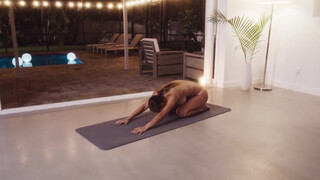 5. beginner nude yoga