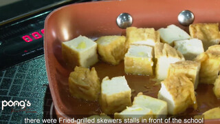 6. Pong’s kitchen – How To Cook FRIED TOFU W SPICY BUTTER SAUCE  – Beautiful girl Cooking