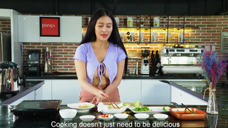 9. Pong’s kitchen – How To Cook FRIED TOFU W SPICY BUTTER SAUCE  – Beautiful girl Cooking