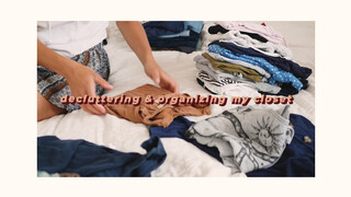 1. Cleaning Out My Closet | Decluttering & Organizing